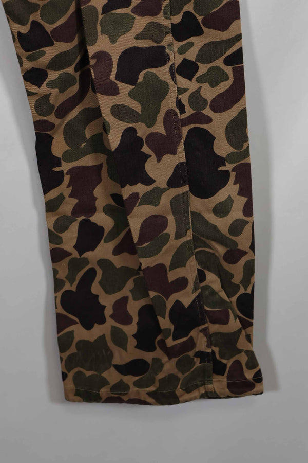 CIDG 13 Star Button Beogum Camouflage Pants Local Made Frogskin Camouflage Used