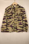 Late 1960s, A-L, Late War Lightweight, Tiger Stripe Shirt, Faded, Used