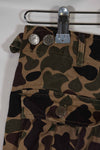 CIDG 13 Star Button Beogum Camouflage Pants Local Made Frogskin Camouflage Used