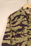 Late 1960s, A-L, Late War Lightweight, Tiger Stripe Shirt, Faded, Used