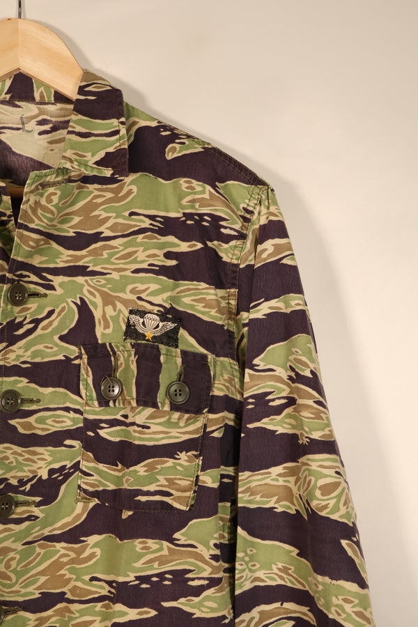 Late 1960s, A-L, Late War Lightweight, Tiger Stripe Shirt, Faded, Used