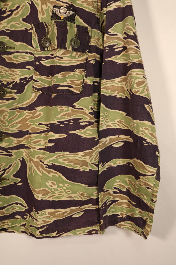Late 1960s, A-L, Late War Lightweight, Tiger Stripe Shirt, Faded, Used