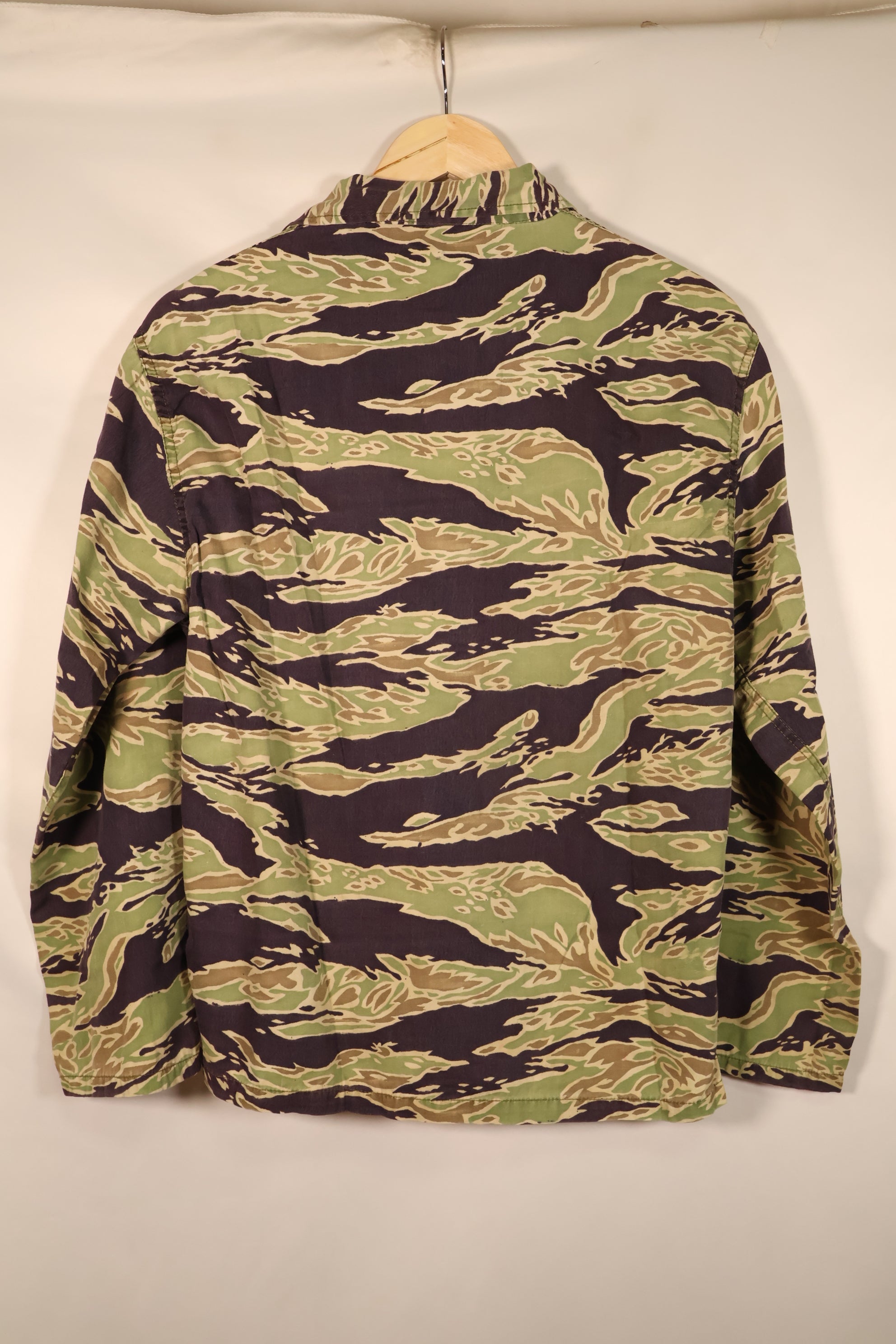 Late 1960s, A-L, Late War Lightweight, Tiger Stripe Shirt, Faded, Used