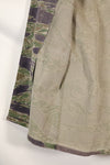 1960's semi A-L Japanese Silver Tiger Asian cut shirt, faded, used.