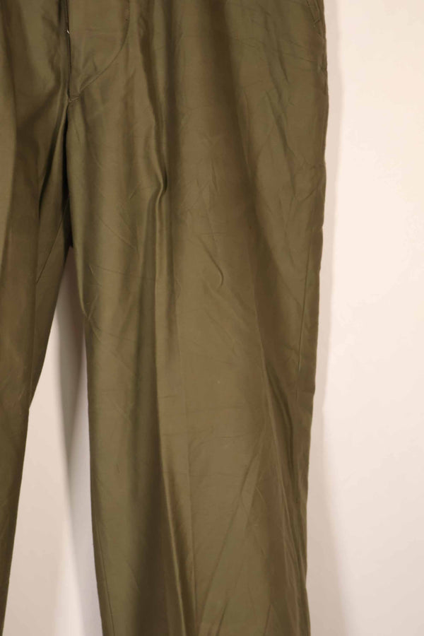 Real late 1940s - early 1950s M45 OD cotton field pants, used, good condition.