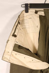 Real late 1940s - early 1950s M45 OD cotton field pants, used, good condition.