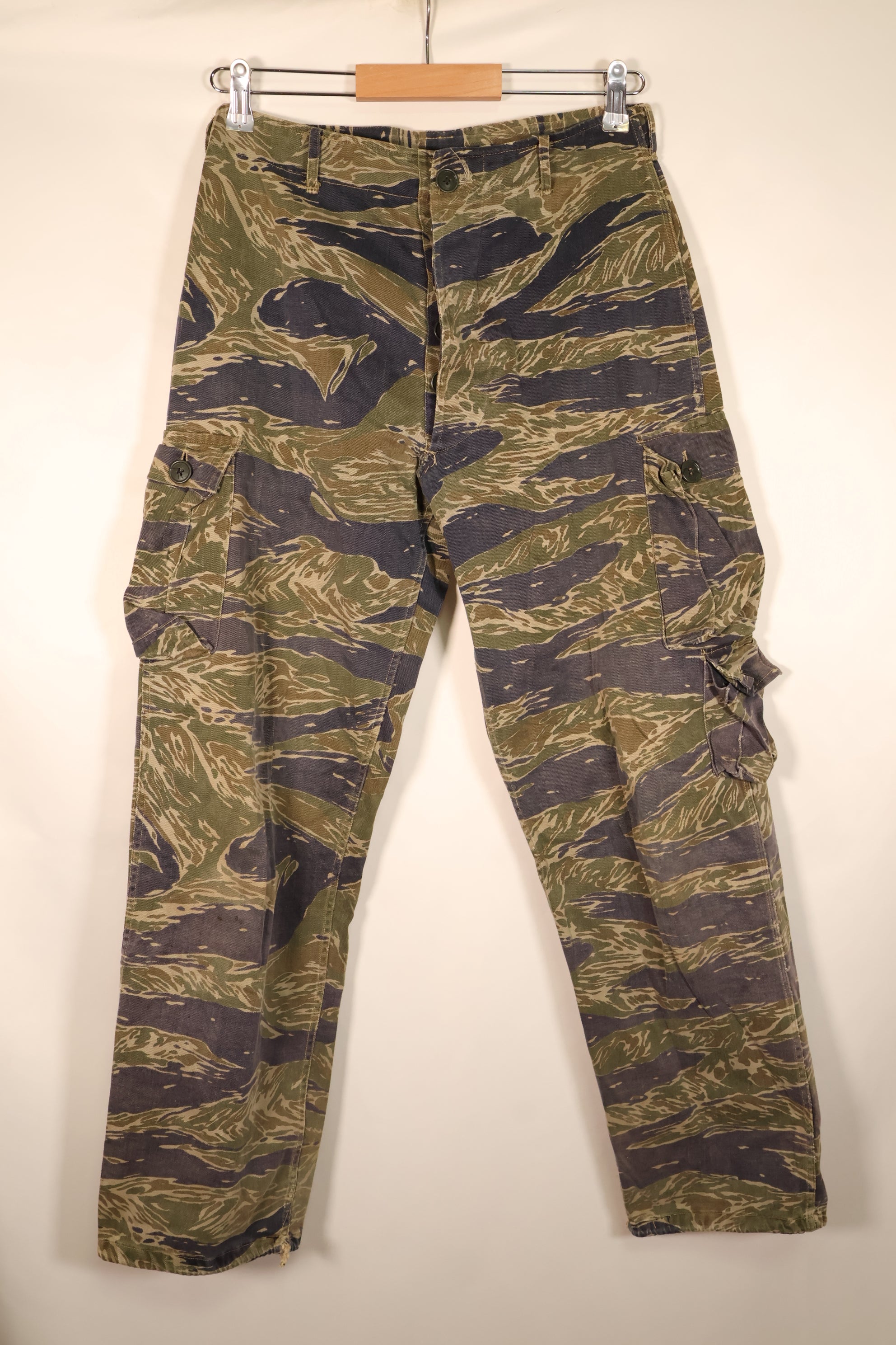 Circa 1965–66 | A-M | Silver Tiger Pattern | Tiger Stripe | Pants | Slightly Faded | Used
