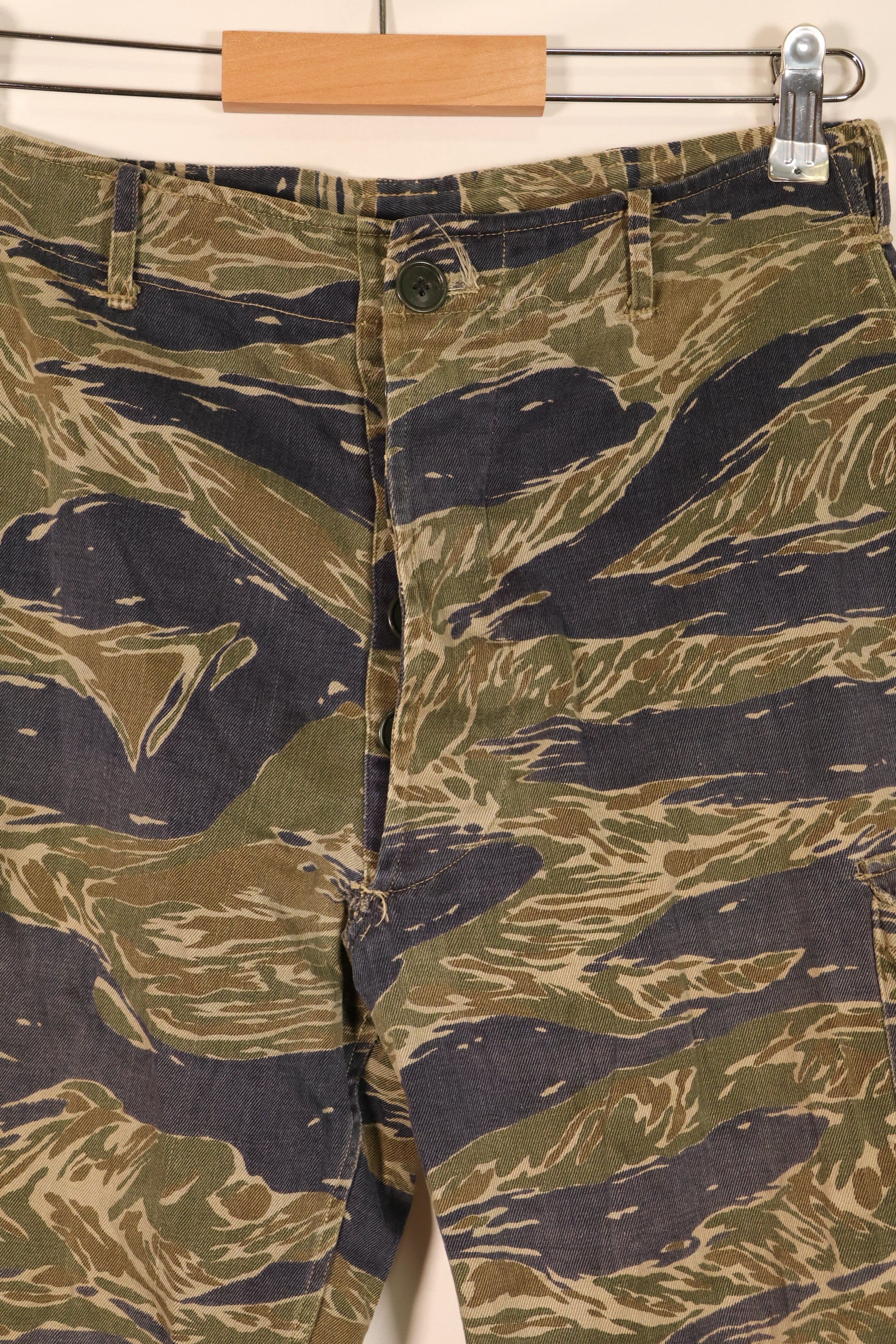 Circa 1965–66 | A-M | Silver Tiger Pattern | Tiger Stripe | Pants | Slightly Faded | Used
