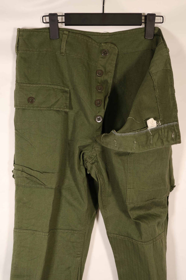 Real 1950's-1960's South Korean Army HBT Pants Used