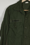 1960's Lot OG-107 Utility Shirt LOCKE Ex-SF Troop Released Used