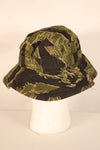 Mid-1960s; Size: Approx. S; Made in Okinawa; Okinawa Tiger Pattern; JWD; CISO Cut; Boonie Hat; Unused