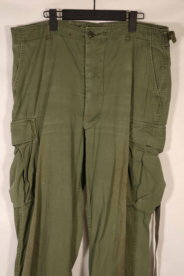 Real 2nd Model Jungle Fatigue Pants Used Used strong signs of use, no size tag.