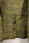 Late 1970s VNMC Late Pattern Tiger Stripe Safari Jacket Civilian Used