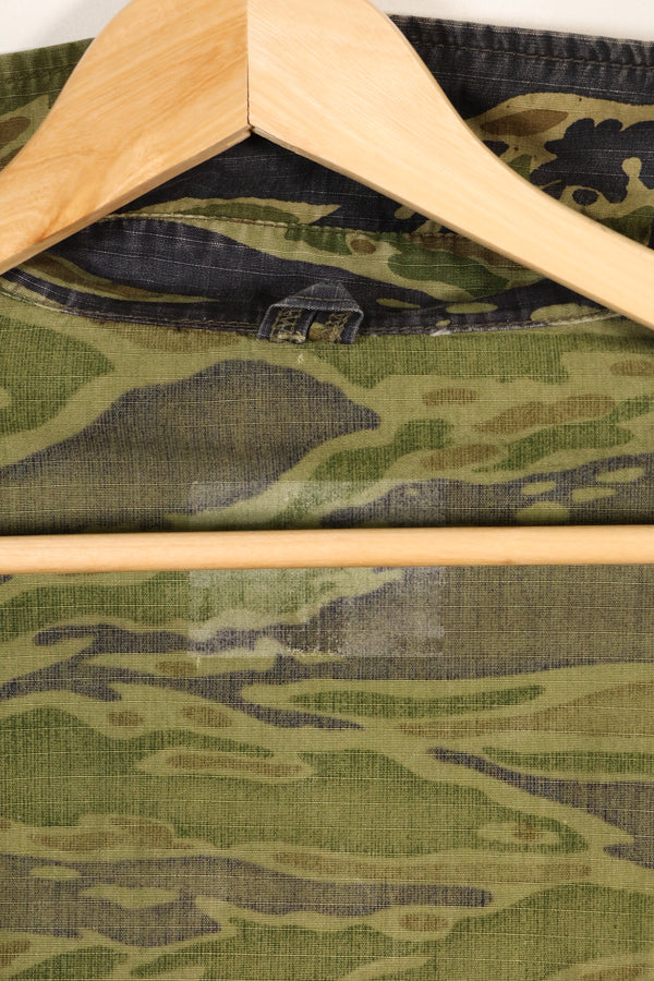 Late 1970s VNMC Late Pattern Tiger Stripe Safari Jacket Civilian Used