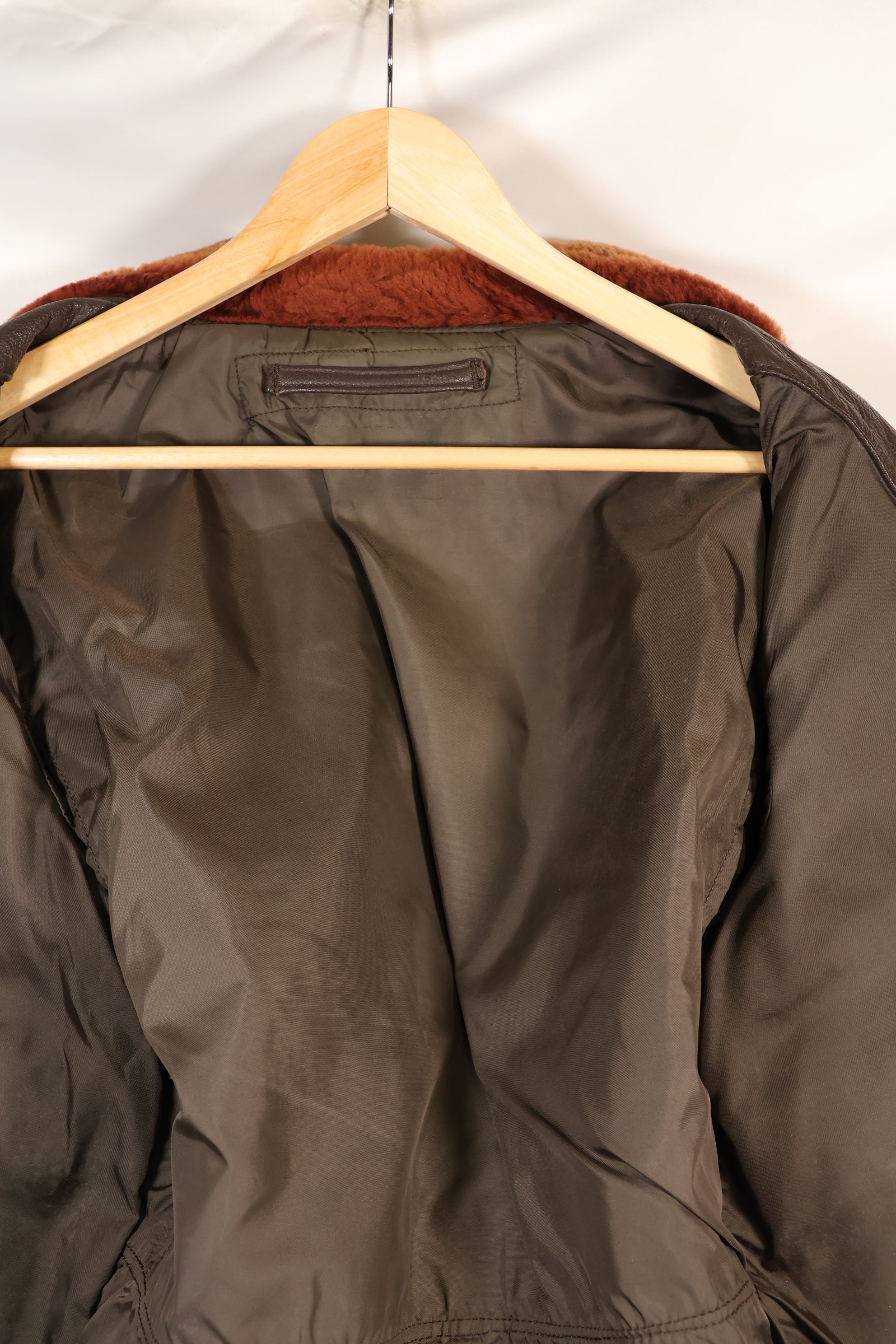 Contracted circa 1960-64, size about 42, US Navy G-1 flight jacket, intermediates, used.