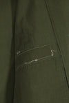 1960's Lot OG-107 Utility Shirt LOCKE Ex-SF Troop Released Used No-Iron Shirt A