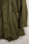 Early 1950s MEDIUM US Army M51 Field Parka, shell only, used.