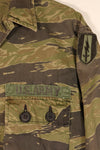 Circa 1970–71, US-M, TO81, Silver Tiger Pattern, Tiger Stripe Shirt, with Patch, Used