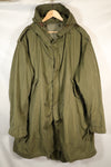 Early 1950s X-Large US Army M51 Field Parka Liner Set Fishtail Parka Used
