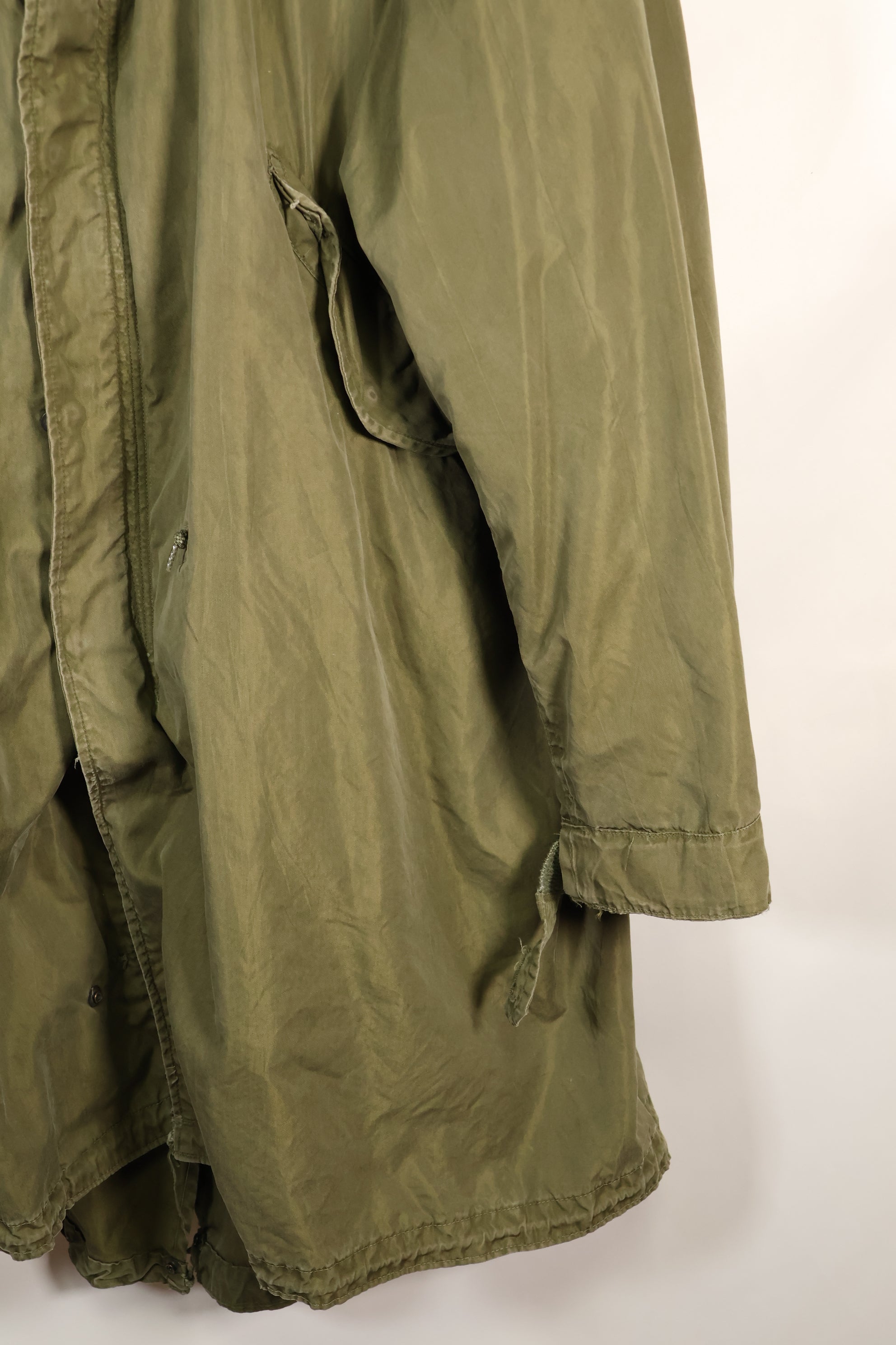 Early 1950s X-Large US Army M51 Field Parka Liner Set Fishtail Parka Used