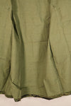 Late 1960s, Size M, Late War Lightweight, Dark-Colored, Tiger-Stripe Shirt, Used