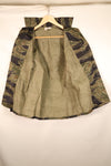 Mid-1960s, A-M, Silver Tiger Pattern, Asian Cut, Tiger Stripe Shirt, Virtually Unused