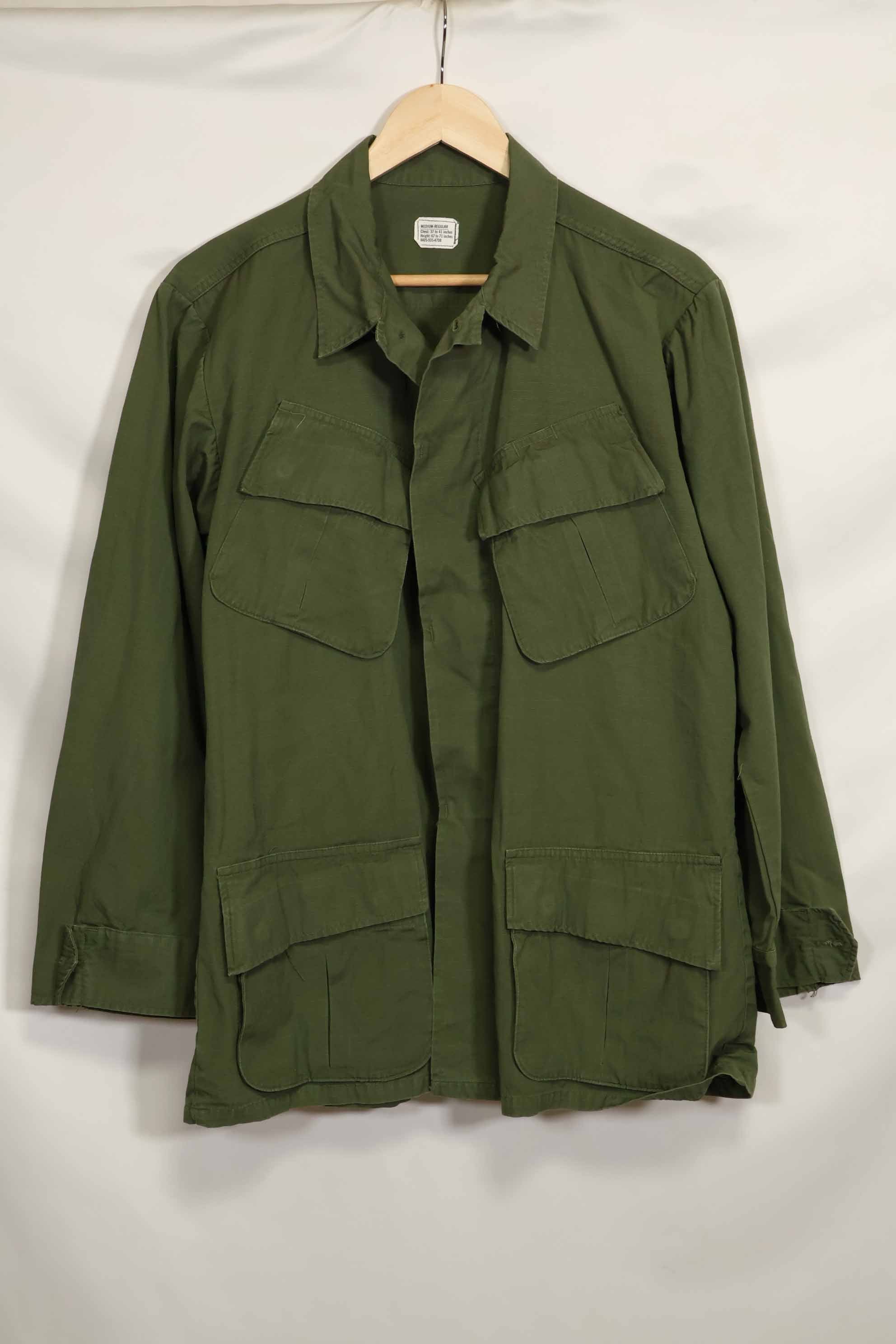 1969 Contract 4th Model Jungle Fatigue Jacket M-R Almost unused