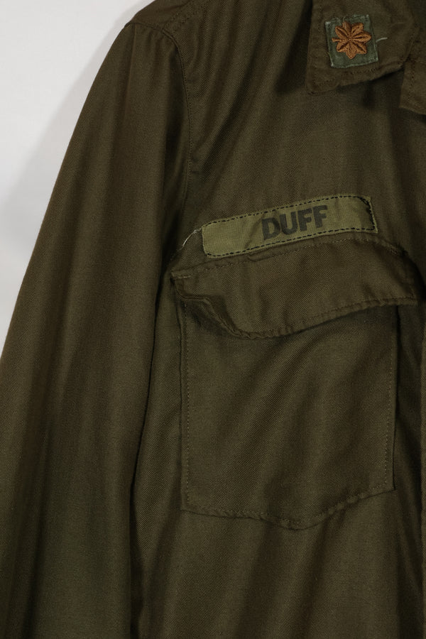 1971 U.S. Army Helicopter Pilot Flame Retardant Shirt, Used, A