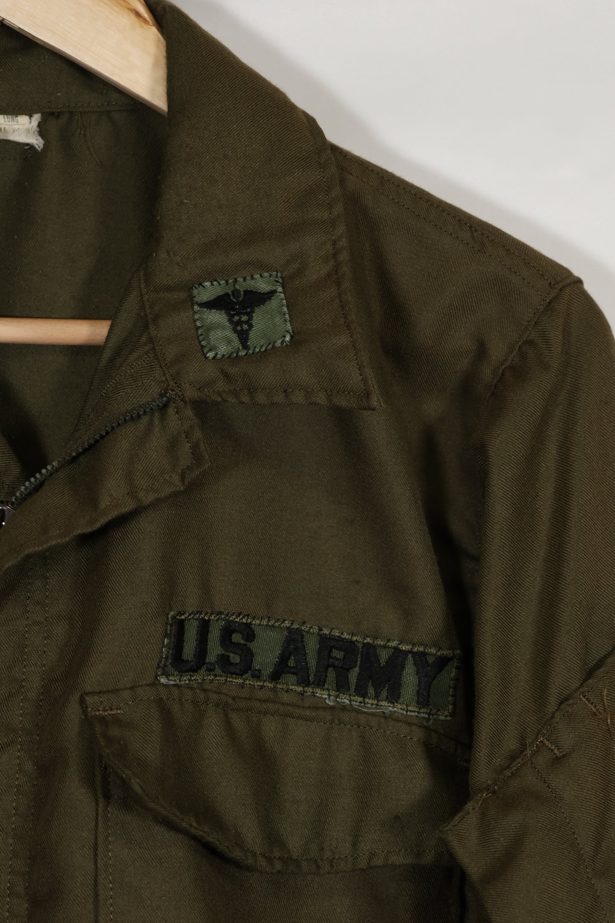 1971 U.S. Army Helicopter Pilot Flame Retardant Shirt, Used, A