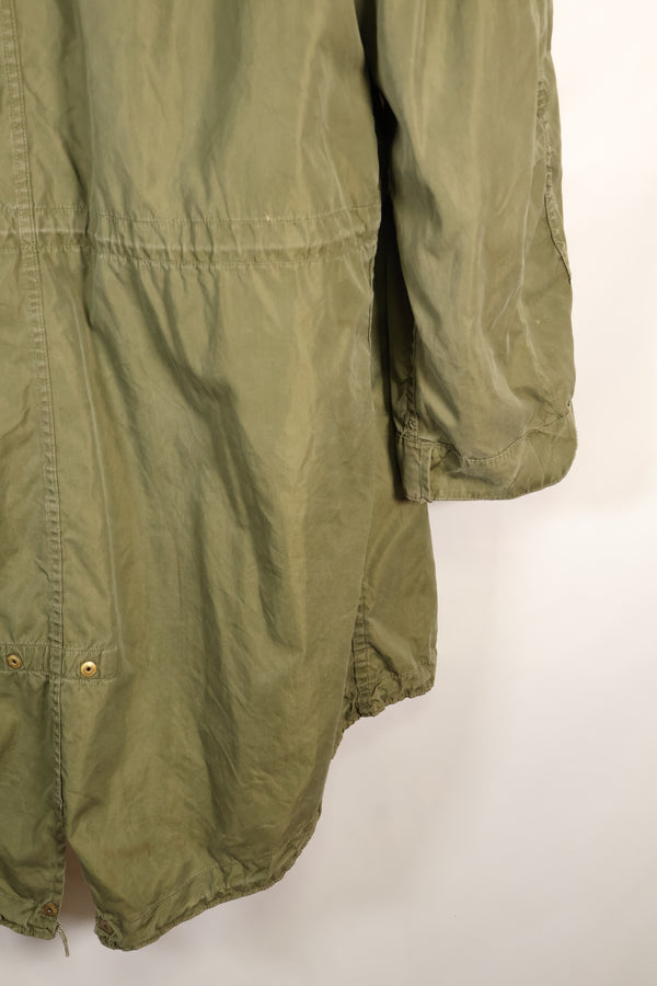 Early 1950s, estimated SMALL M51 Field Parka, liner set, mod parka, used.