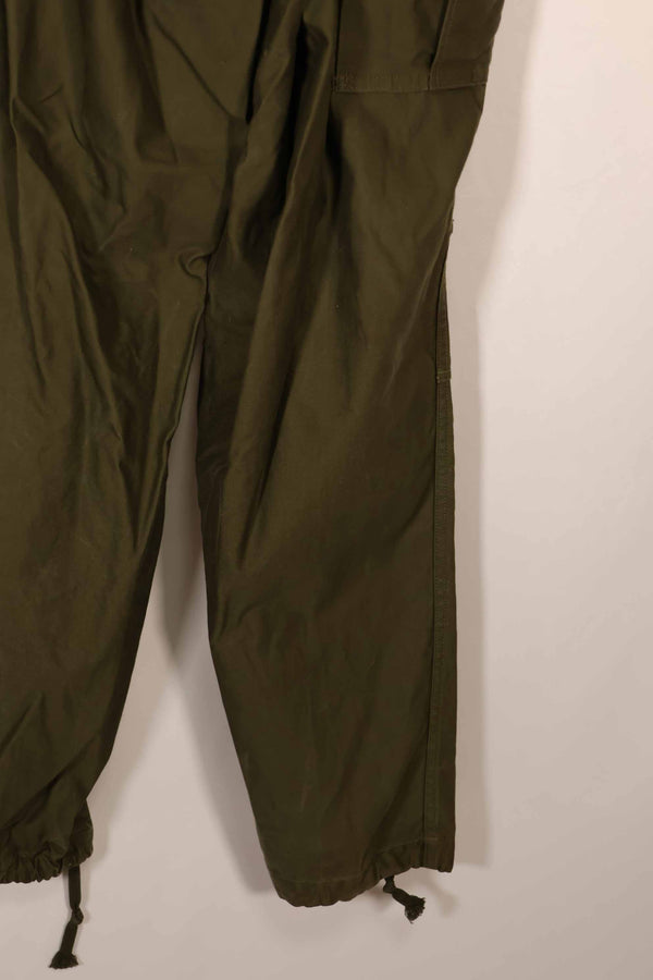 Real 1951 M51 cotton field pants, LARGE-LONG, used, faded.