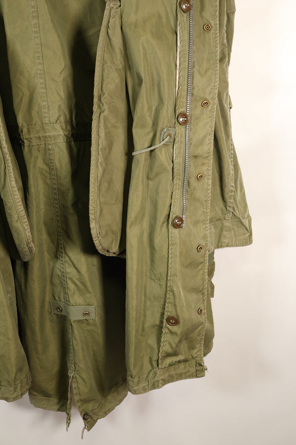Early 1950s, estimated SMALL M51 Field Parka, liner set, mod parka, used.