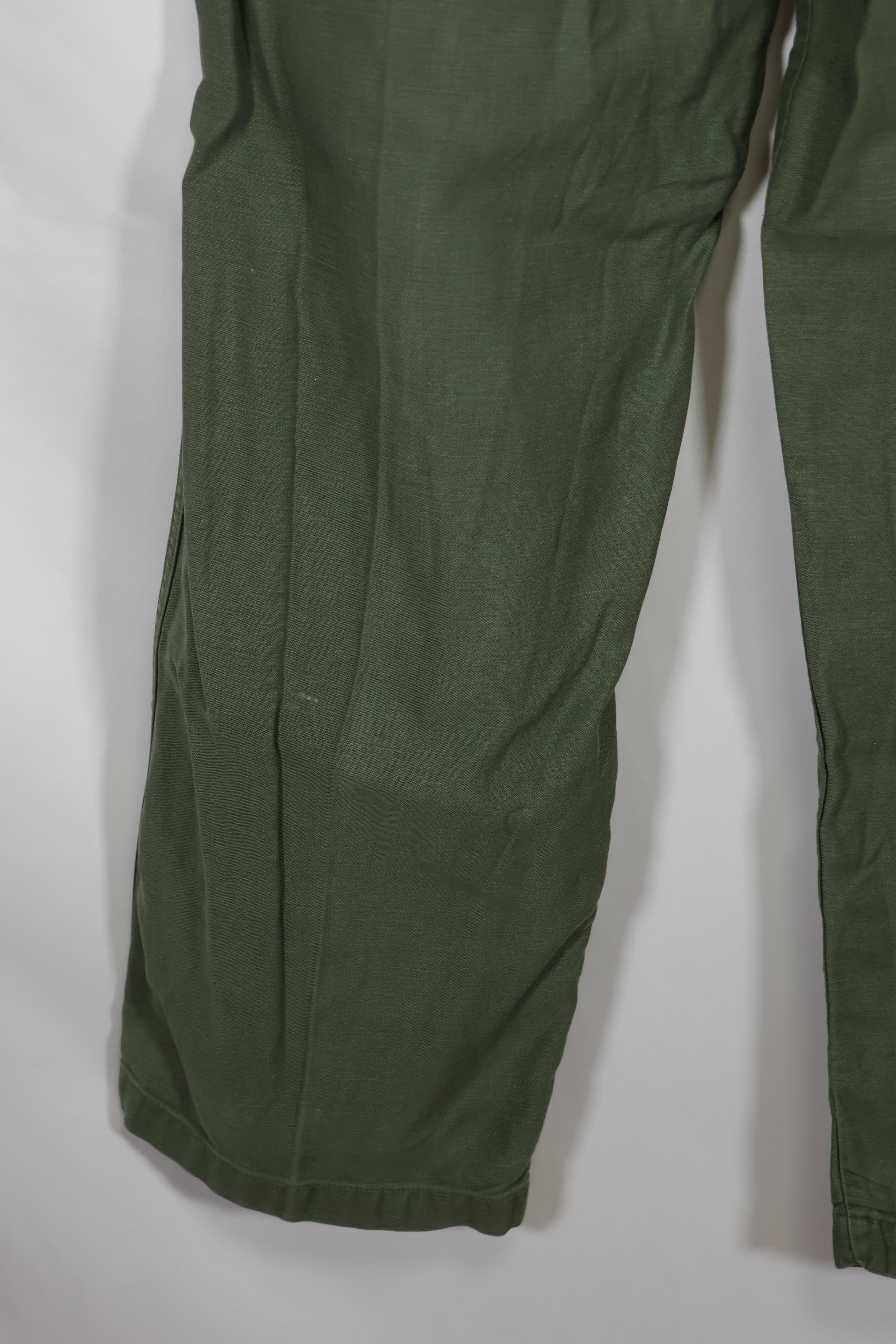 1960's lot OG-107 utility pants, baker pants, no size tag, used.