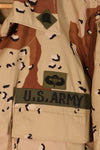 1981 Contract, M-S, White Tag, Early Production, 82nd Airborne Division, 6C Desert Camouflage, Chocolate Chip Camouflage, Jacket, Used