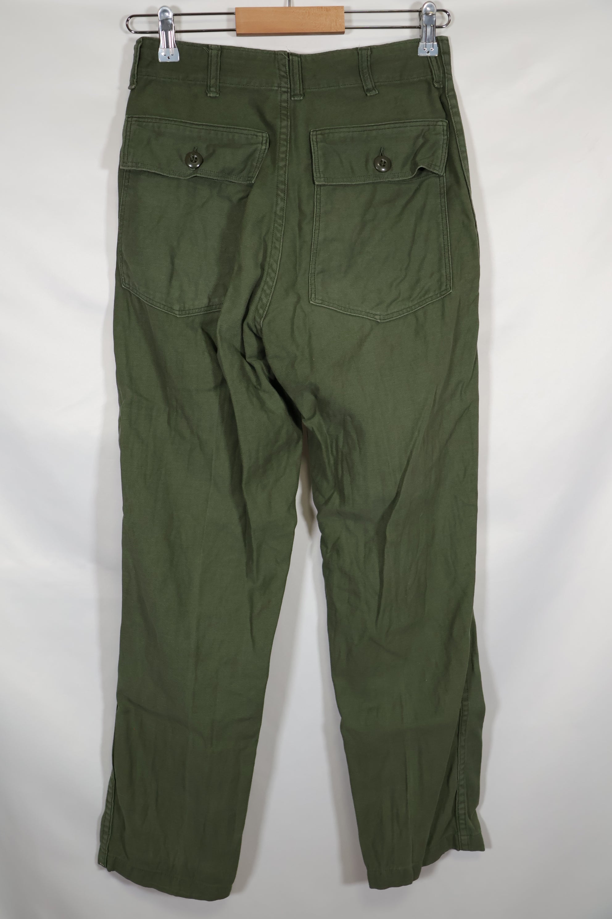 1960s lot OG-107 Utility Pants Baker Pants Zipper Fly Modified Used