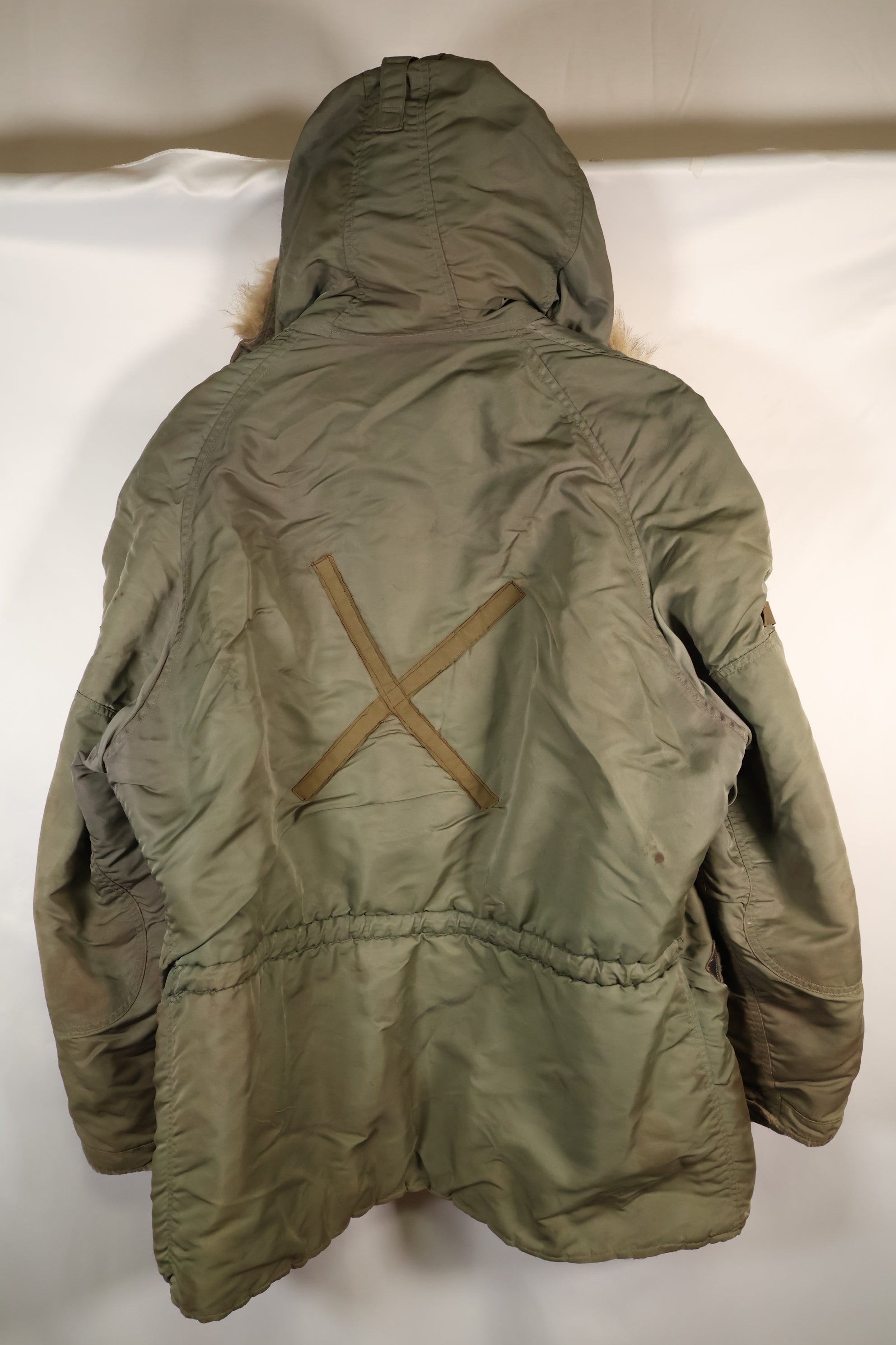 1950s LARGE USAF N-3B Aircrew Flight Jacket Ground Crew Used