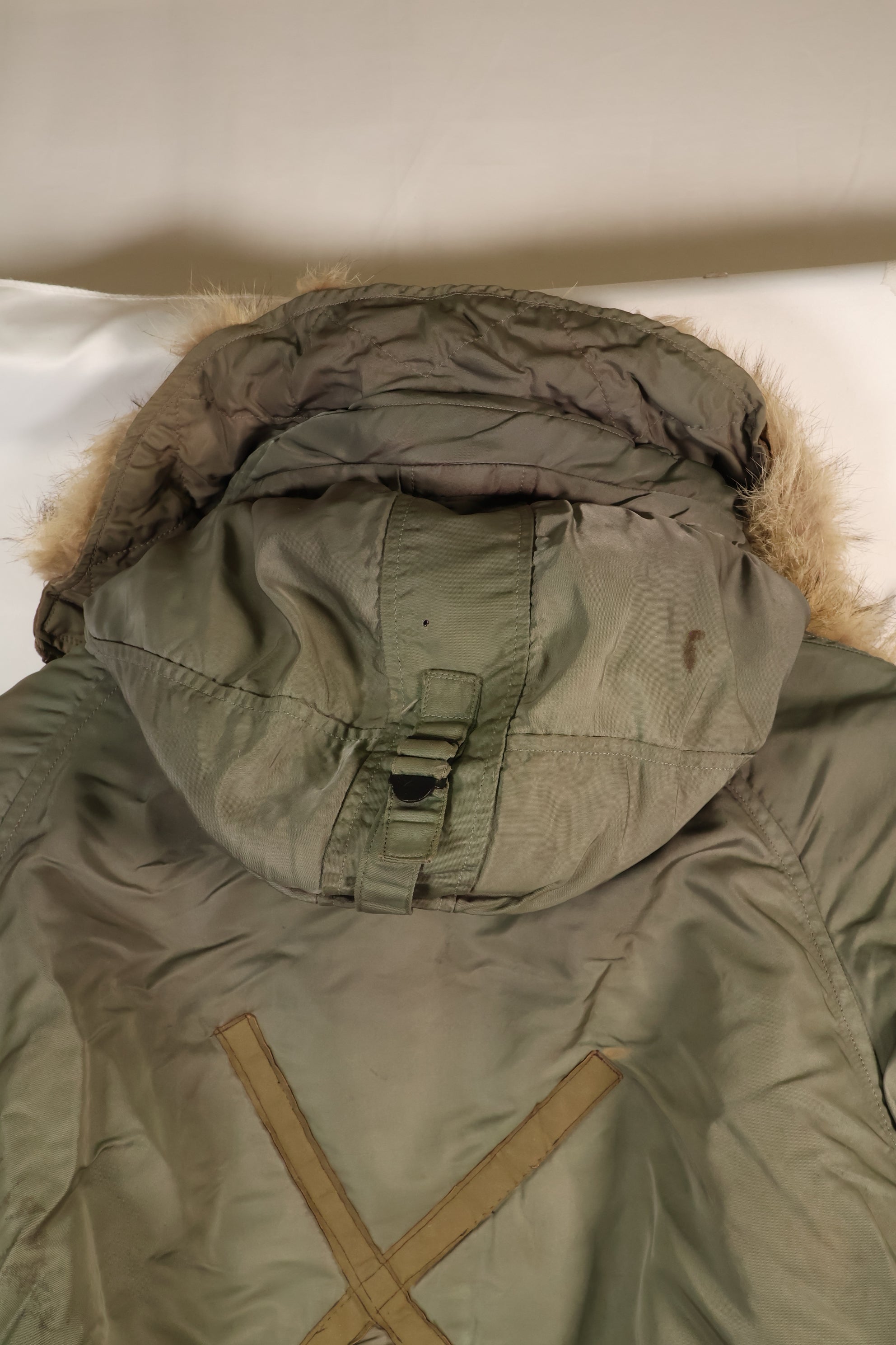 1950s LARGE USAF N-3B Aircrew Flight Jacket Ground Crew Used