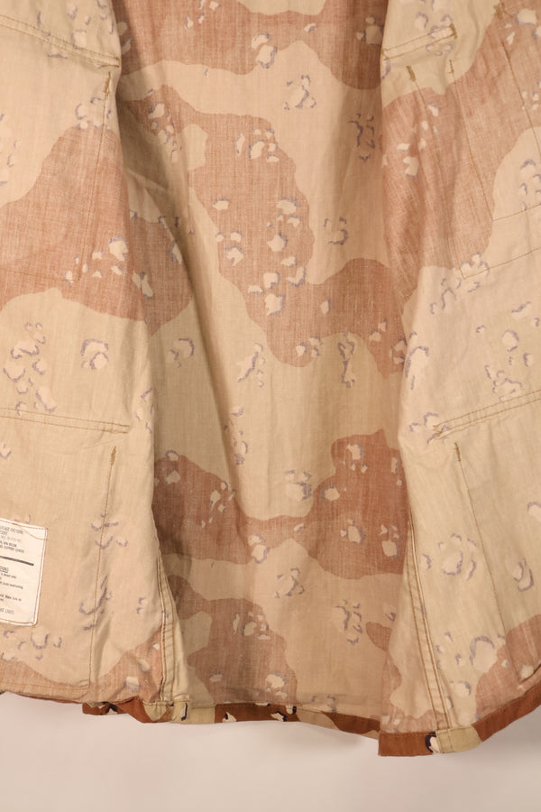 1990 Contract, M-R, DPSC, 6C Desert Camo, Chocolate Chip Camo, Jacket, Used