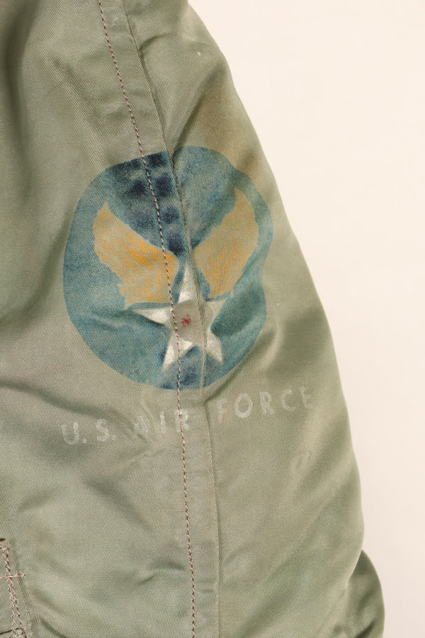 1950s LARGE USAF N-3B Heavy Zone Aircrew Flight Jacket Used