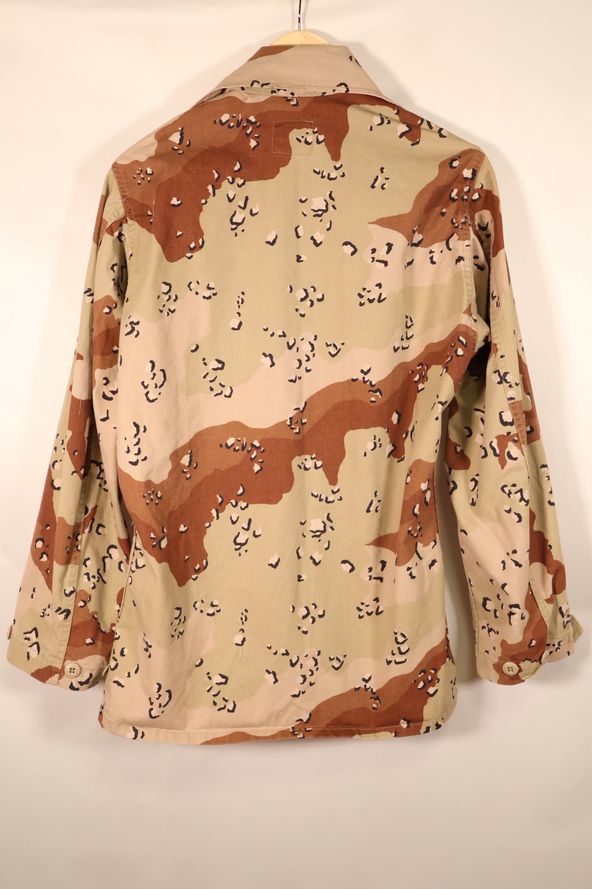 1990 Contract, S-R, DPSC Model, 6C Desert Camo, Chocolate Chip Camo, Jacket, Used