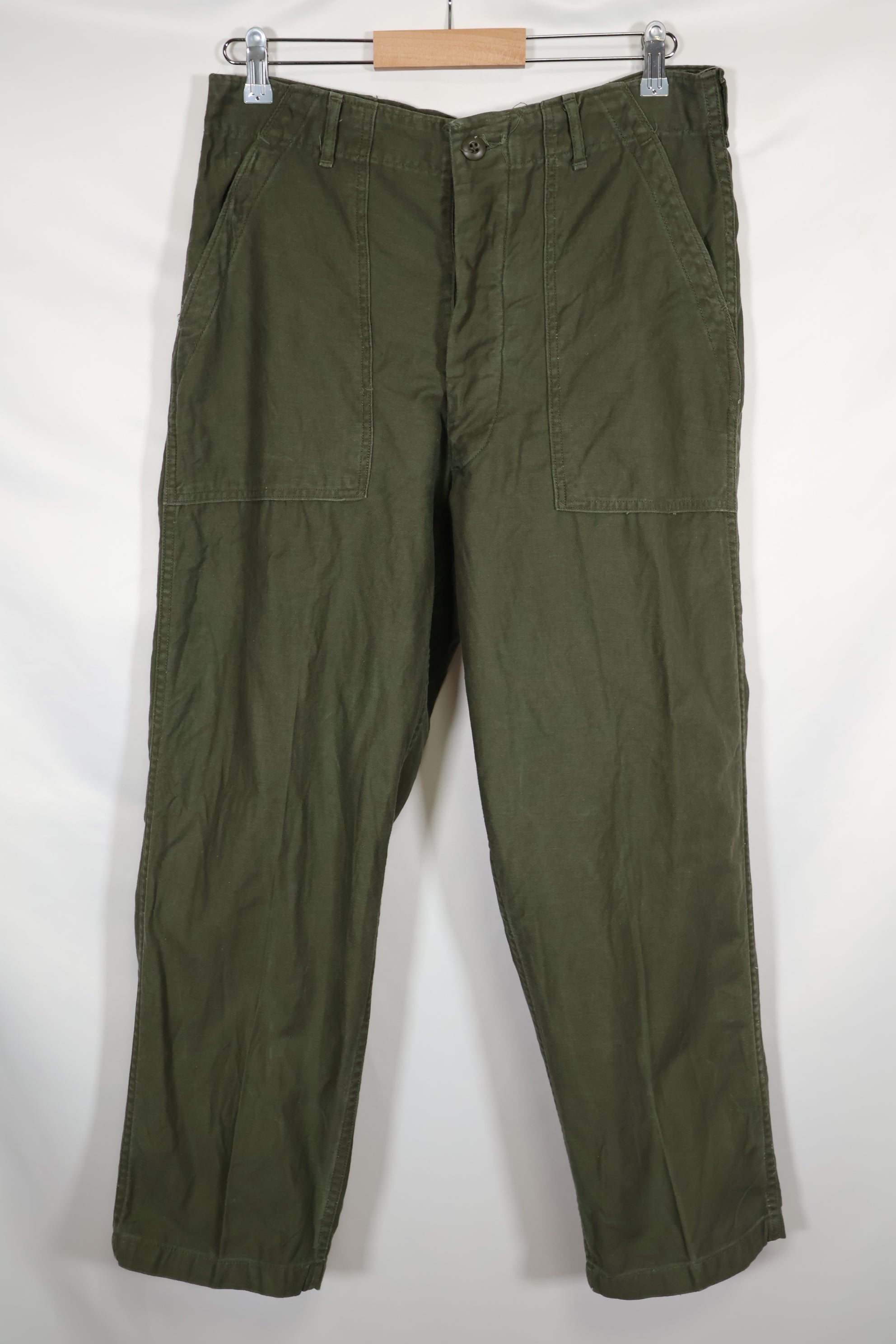 1976 OG-107 utility pants, baker pants, 34X29, used.