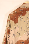 1990 Contract, S-R, DPSC Model, 6C Desert Camo, Chocolate Chip Camo, Jacket, Used