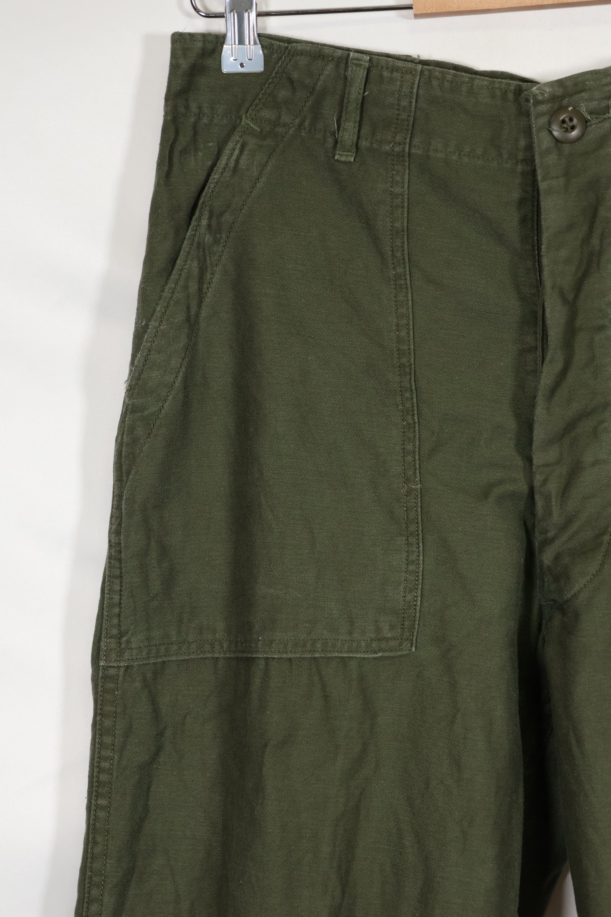 1976 OG-107 utility pants, baker pants, 34X29, used.