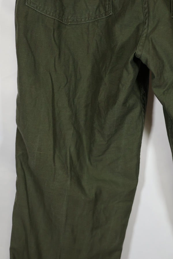 1976 OG-107 utility pants, baker pants, 34X29, used.