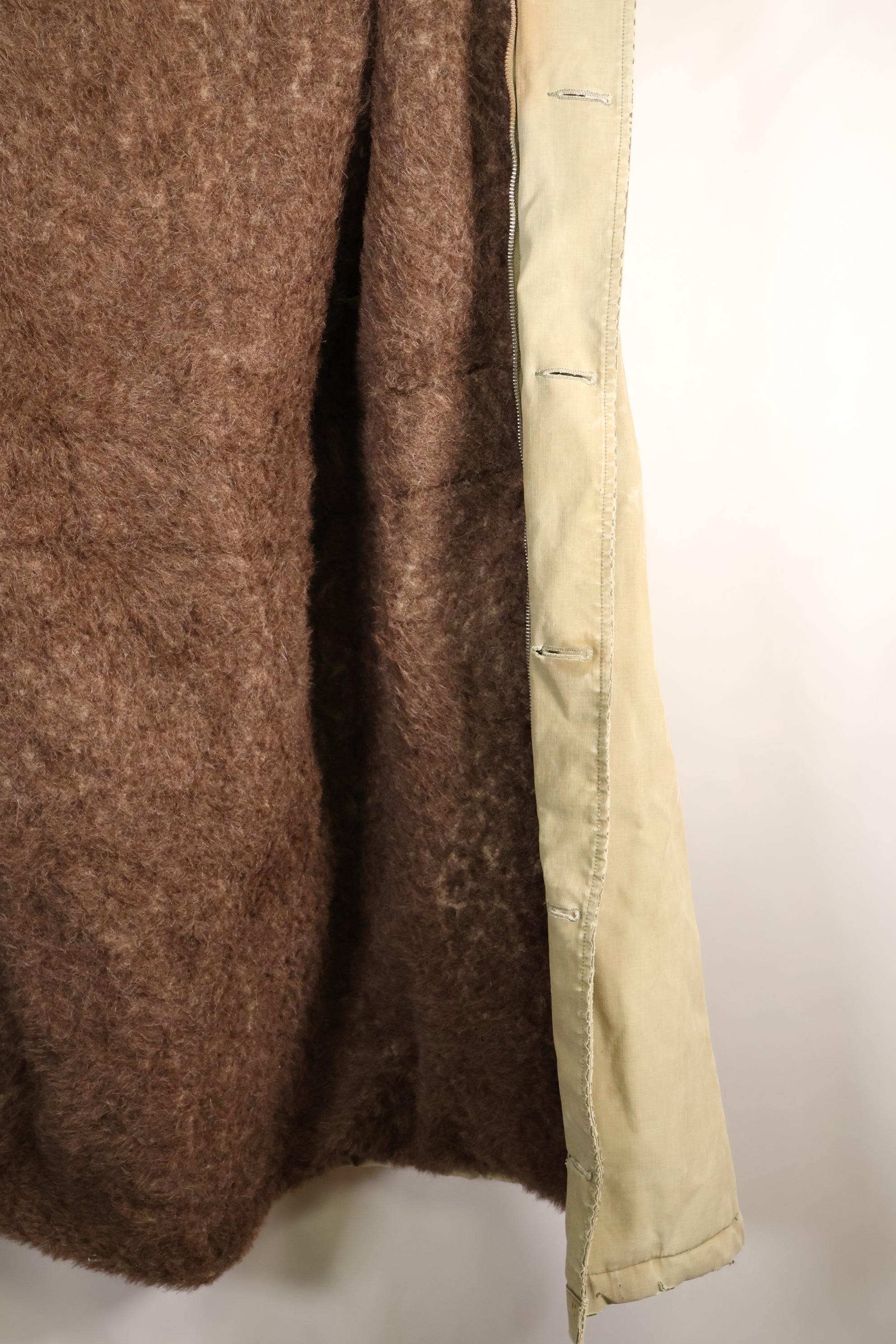 1940's U.S. Navy Deck Coat Parka BB-61 USS IOWA Used