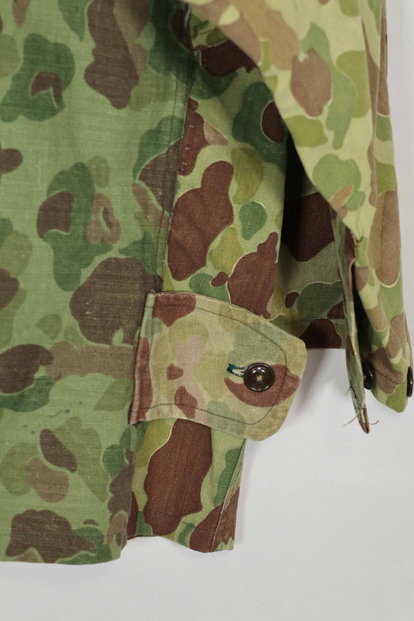 Real Fabric Frogskin Camouflage French Army Airborne Jacket Reproduction Duck Hunter Used