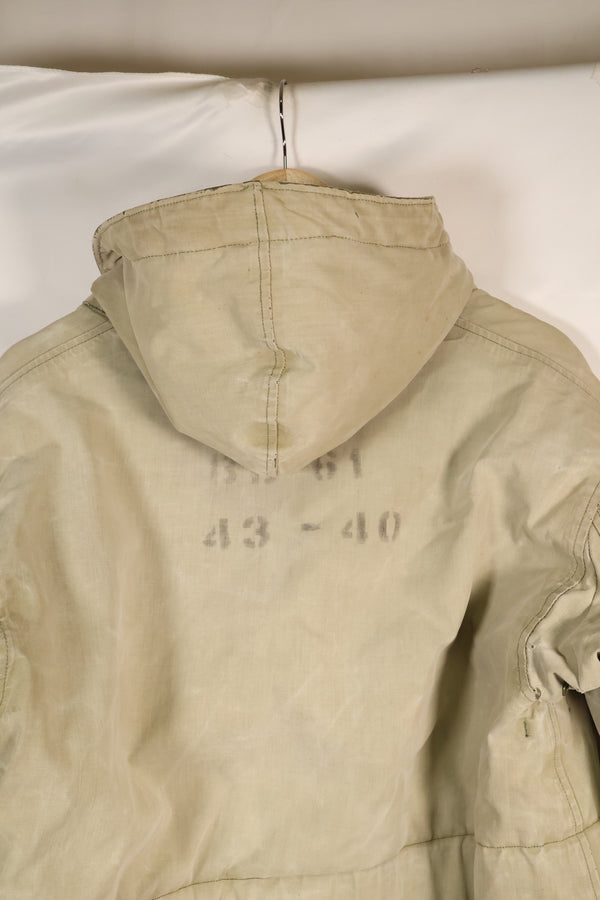 1940's U.S. Navy Deck Coat Parka BB-61 USS IOWA Used