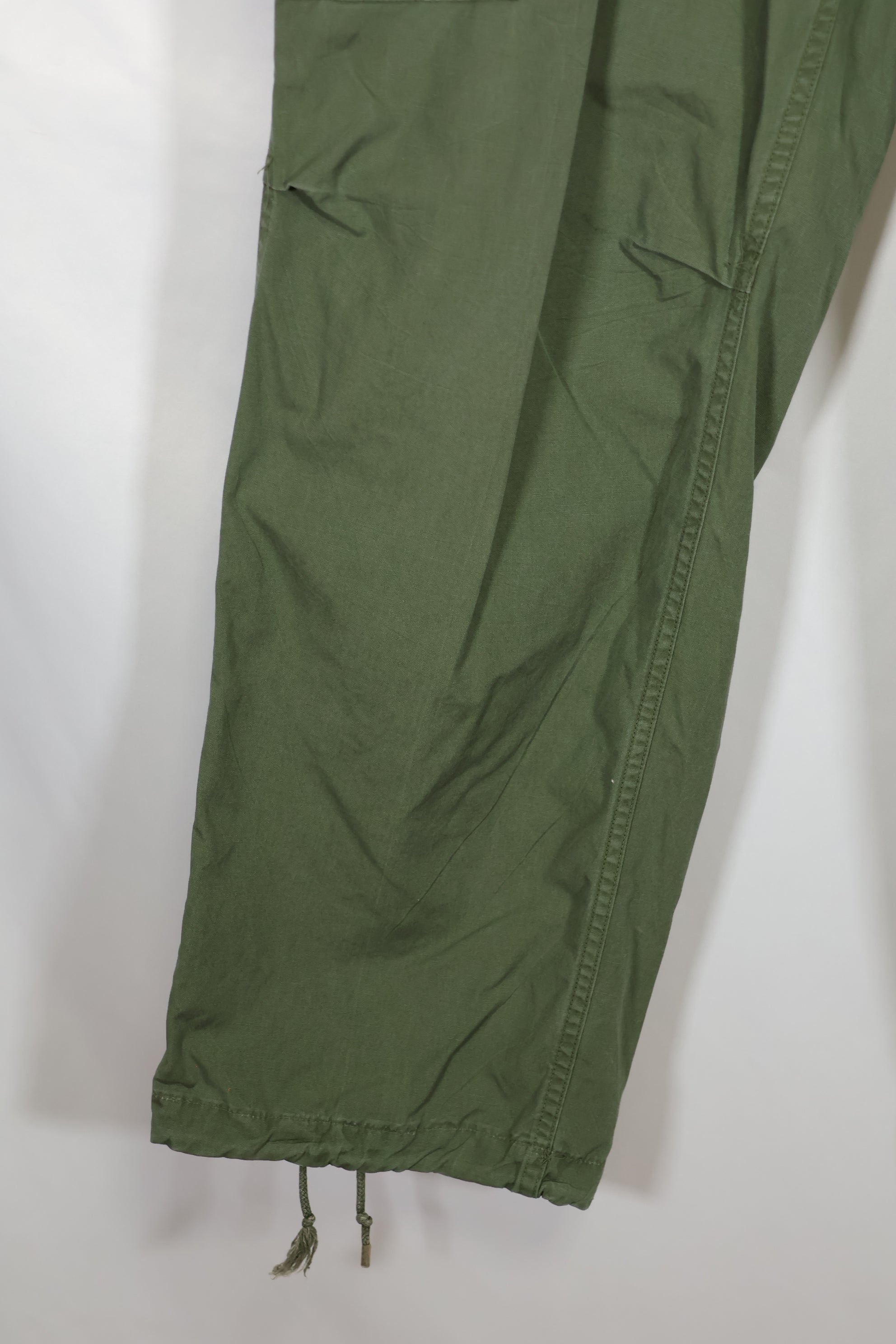 1967 3rd Model Non Ripstop Jungle Fatigue Pants L-R Used