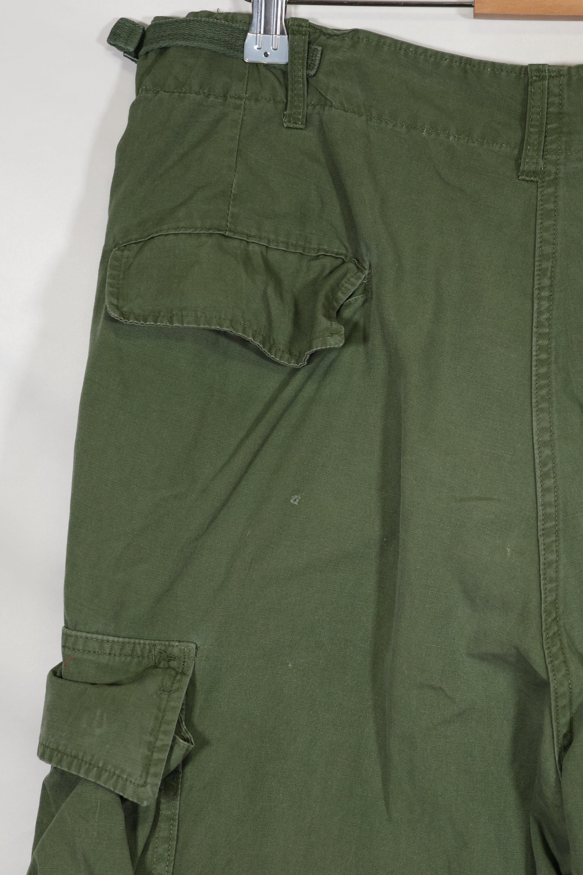 1967 3rd Model Non Ripstop Jungle Fatigue Pants L-R Used