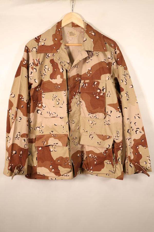 1990 Contract, M-S, 6C Desert Pattern, Chocolate Chip Camo Jacket, Late Model, Used, Grade B